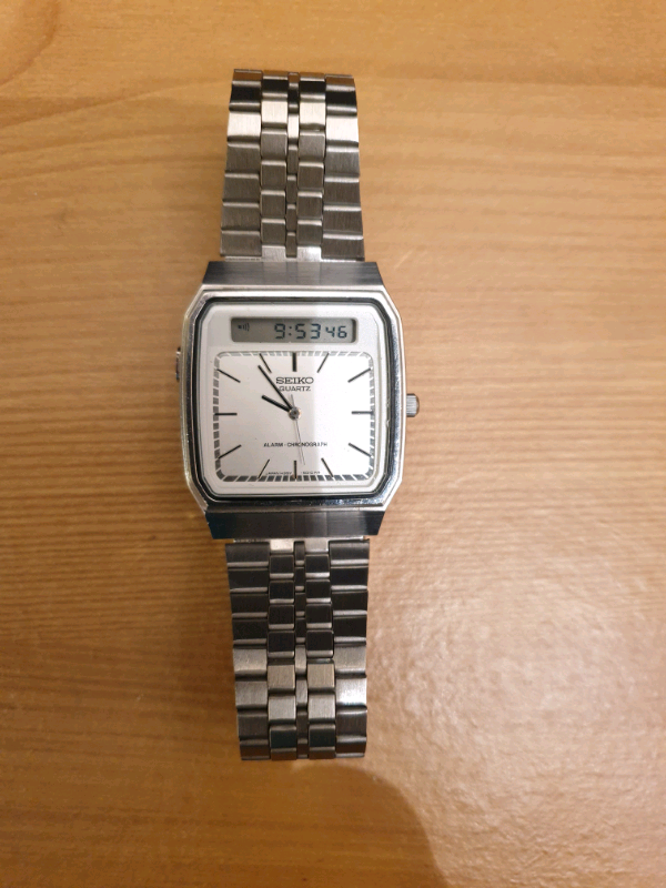 vintage seiko digital watches for sale